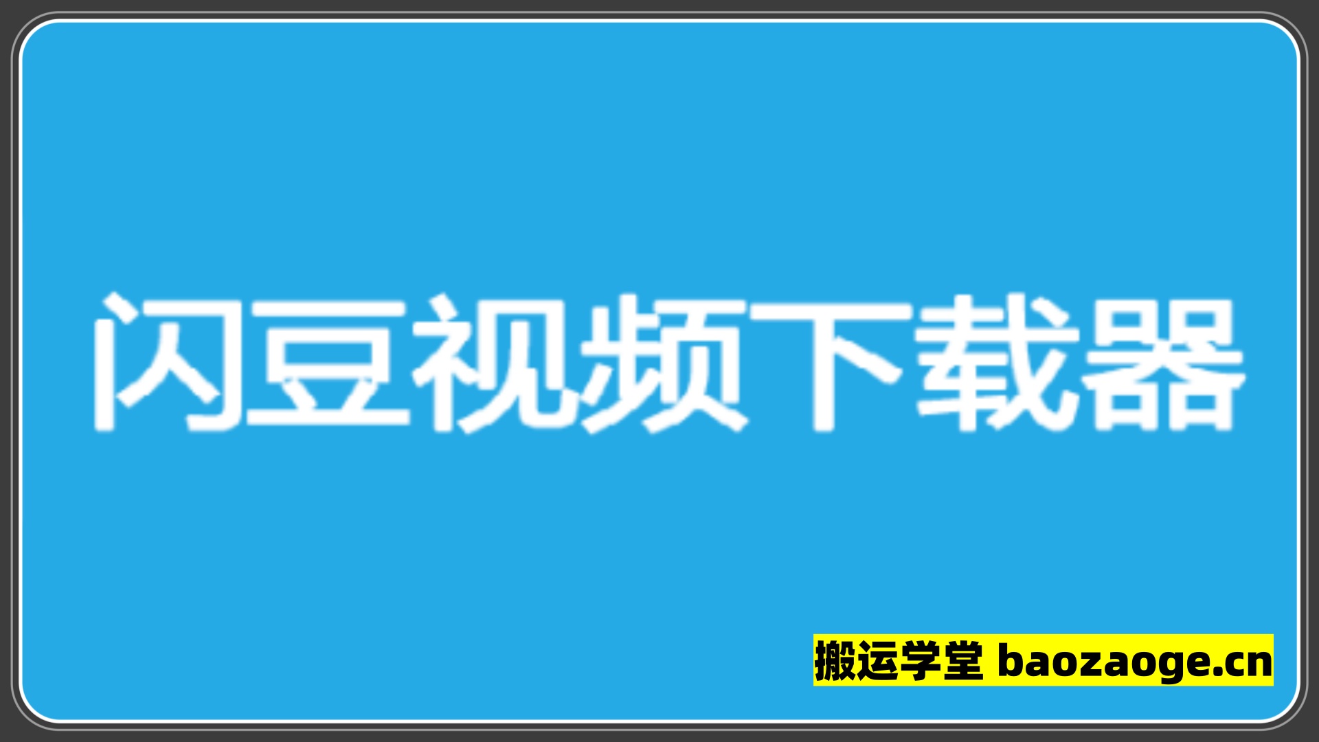 闪豆视频下载器 v4.0.0.